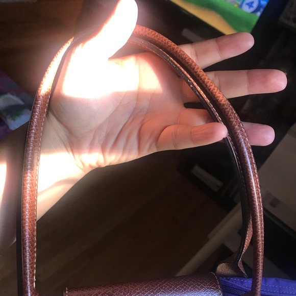 Longchamp tote small purple - Picture 6 of 10